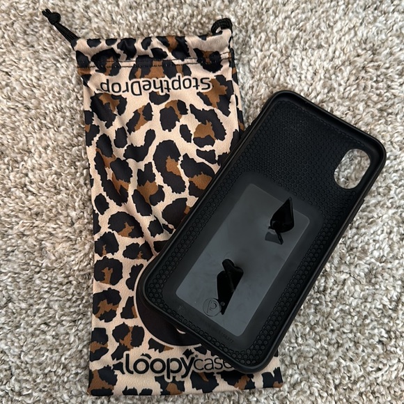 Leopard Iphone X/XS Loopy Case Righty - Picture 2 of 4